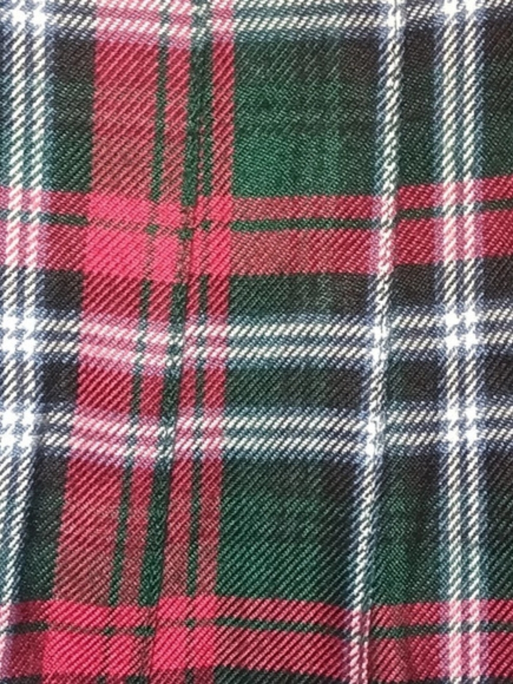 Vintage Susan Bristol Tartan Plaid Pleated Skirt Women's 8P Preppy Academia - Picture 3 of 6